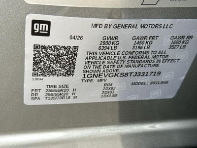 2026 Chevrolet Traverse LT