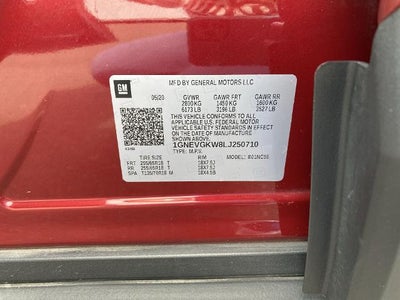 2020 Chevrolet Traverse LT Cloth