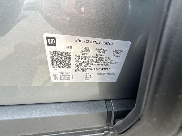 2026 Chevrolet Tahoe LT