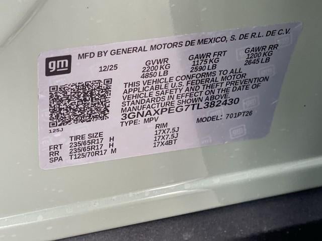 2026 Chevrolet Equinox LT