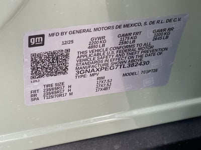 2026 Chevrolet Equinox LT