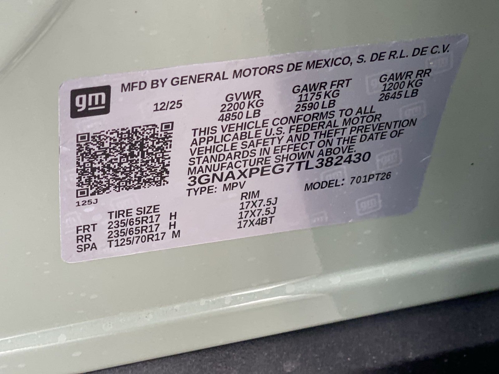 2026 Chevrolet Equinox LT