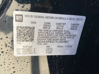 2026 Chevrolet Equinox LT