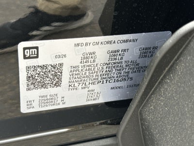 2026 Chevrolet Trax LT